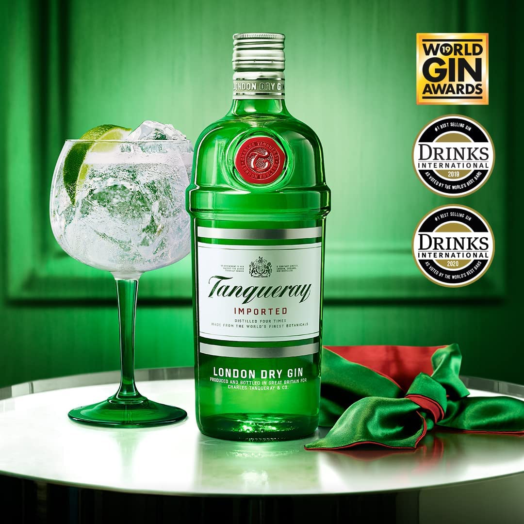 Bottiglia di Gin Tanqueray