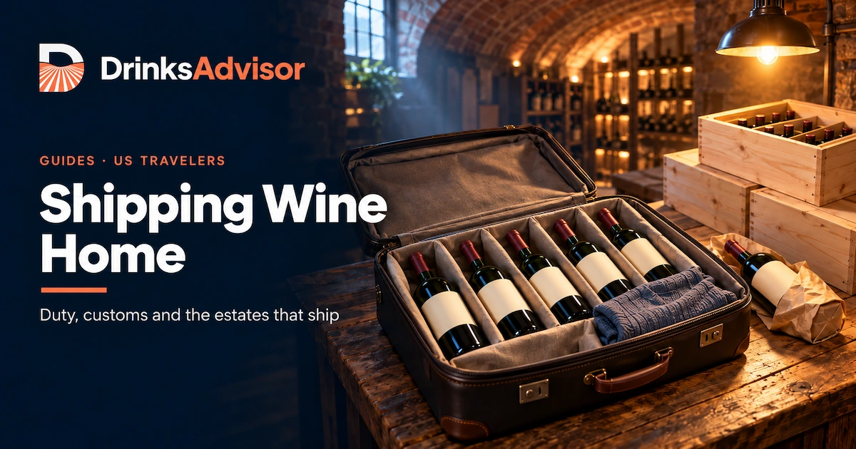 Shipping Wine Home to the US: What It Costs