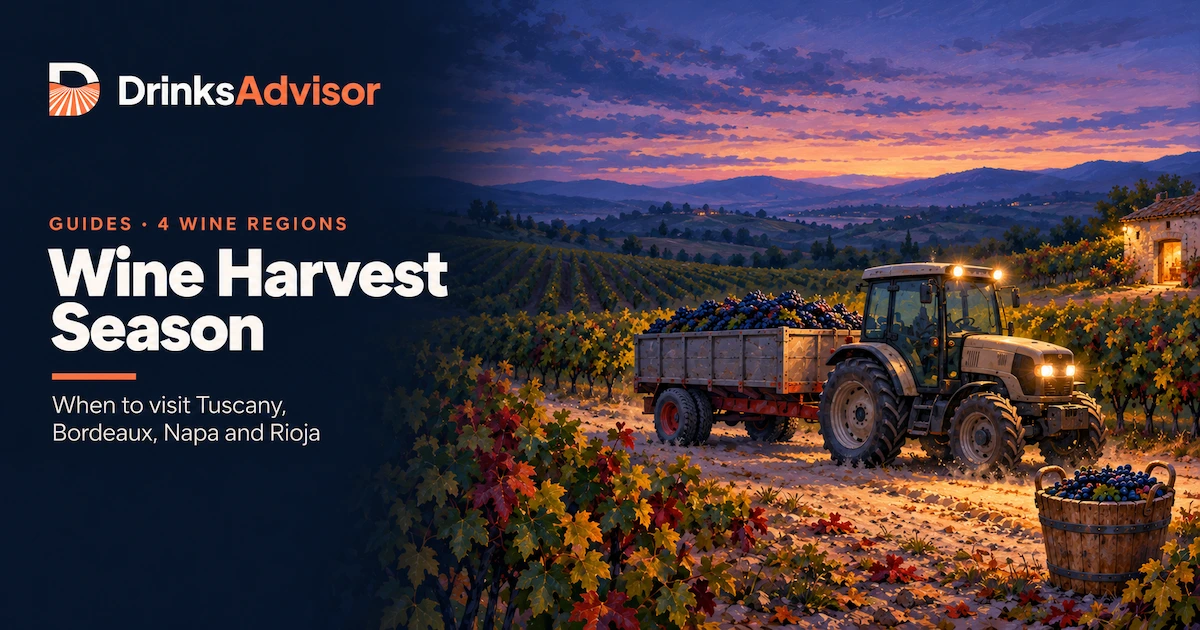 Wine Harvest Season: When to Visit Tuscany, Bordeaux, Napa and Rioja